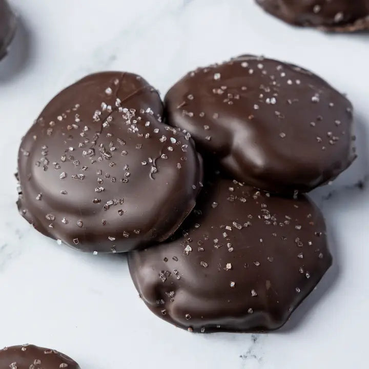 Caramel & Sea Salt Stuffed Milk Chocolate Pretzel Twist