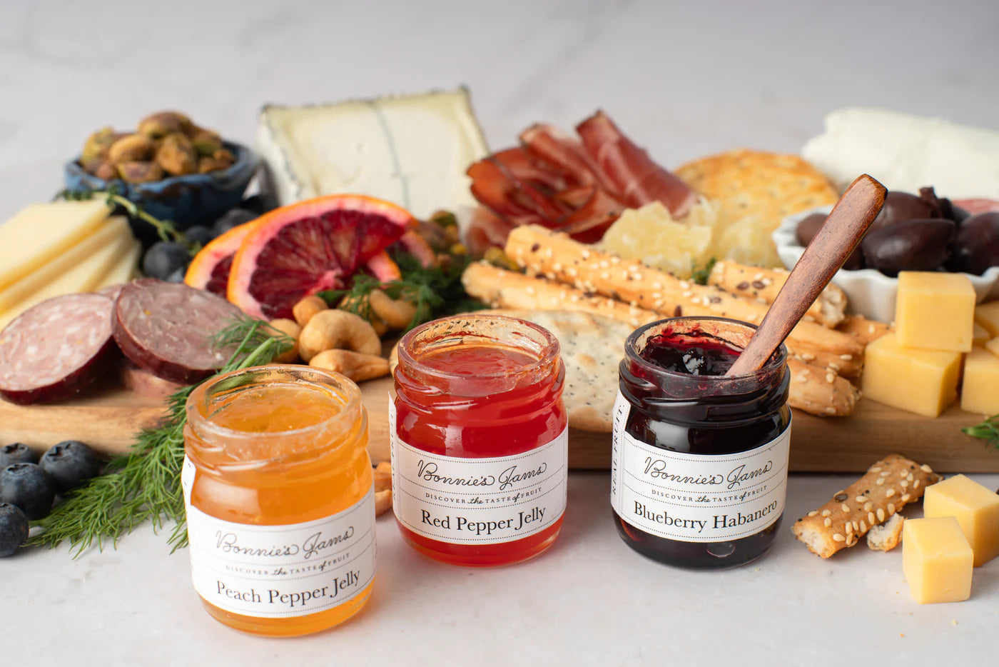 Mini Fruit Jams - Assorted Flavors