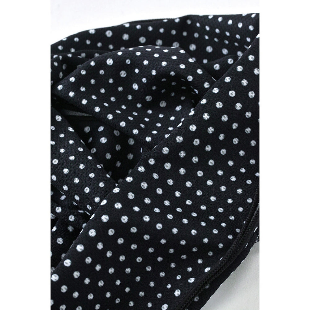 Cooling Towel Black Dot Print