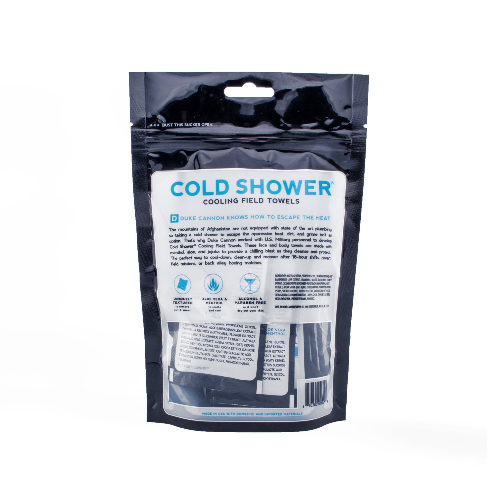 Cold Shower Cooling Field Towels - 15 pack