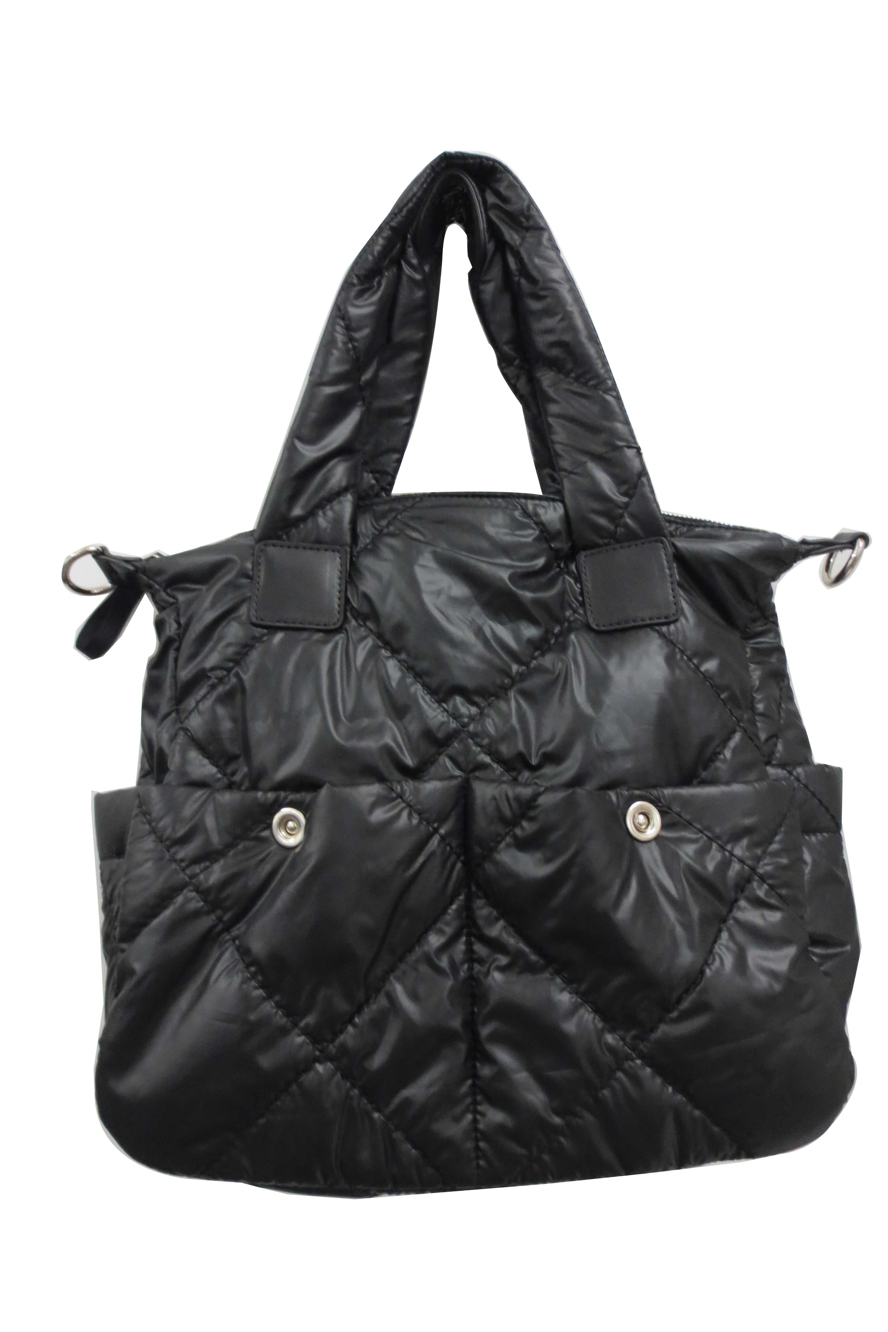 Quilted Nylon Tote