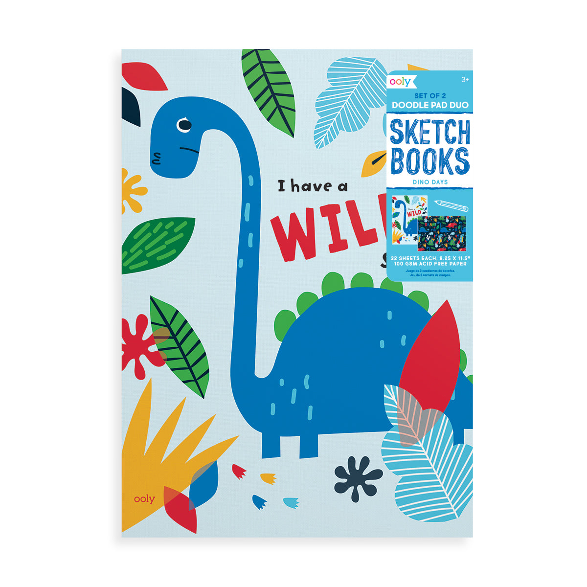Dino Days Doodle Pad Duo Sketchbooks