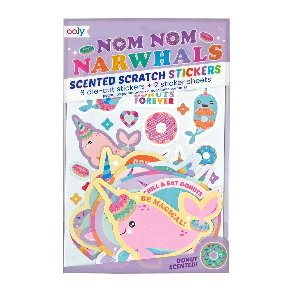 Nom Nom Narwhals Scented Stickers