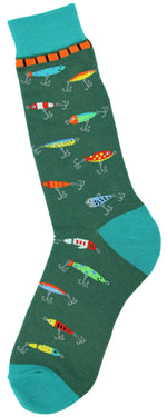 Fishing Lure and Camo Socks