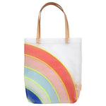 Rainbow Mesh Tote Bag