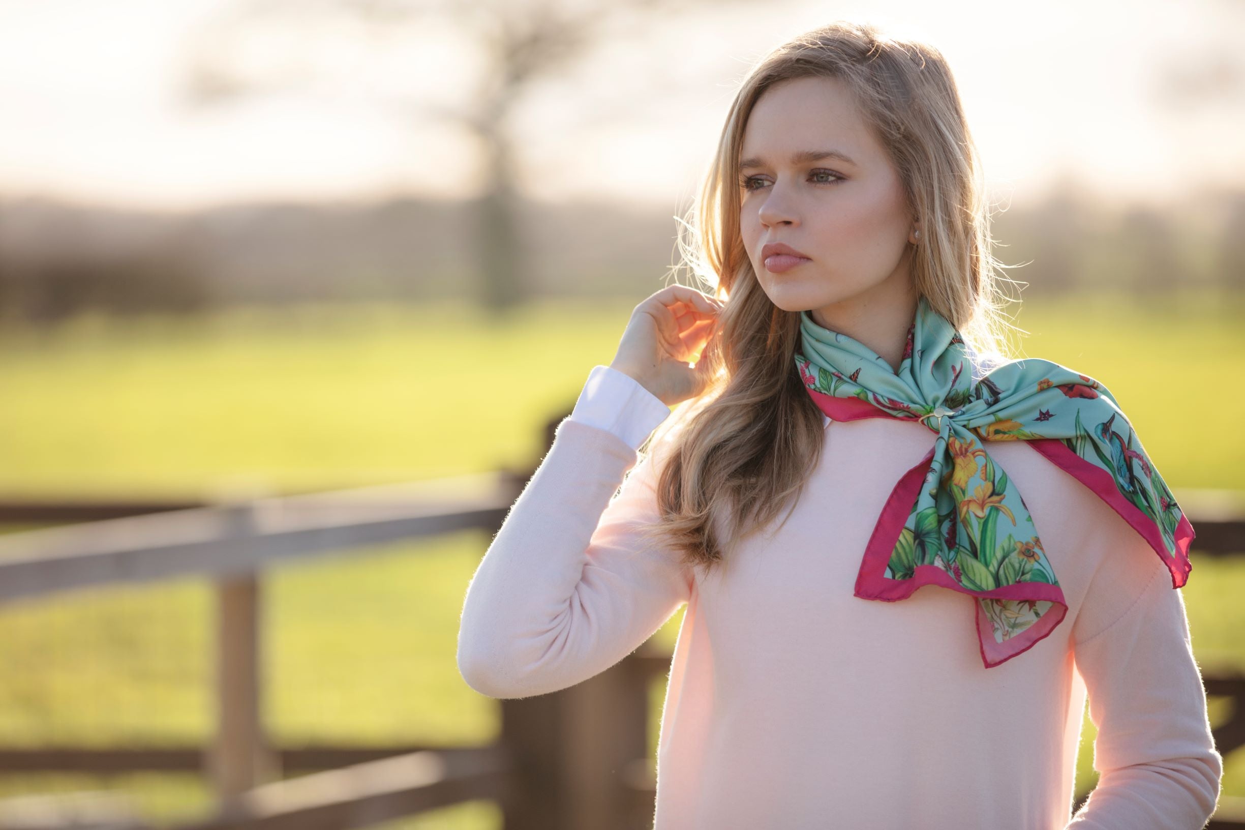 Pastures New Classic Scarf - New Mint