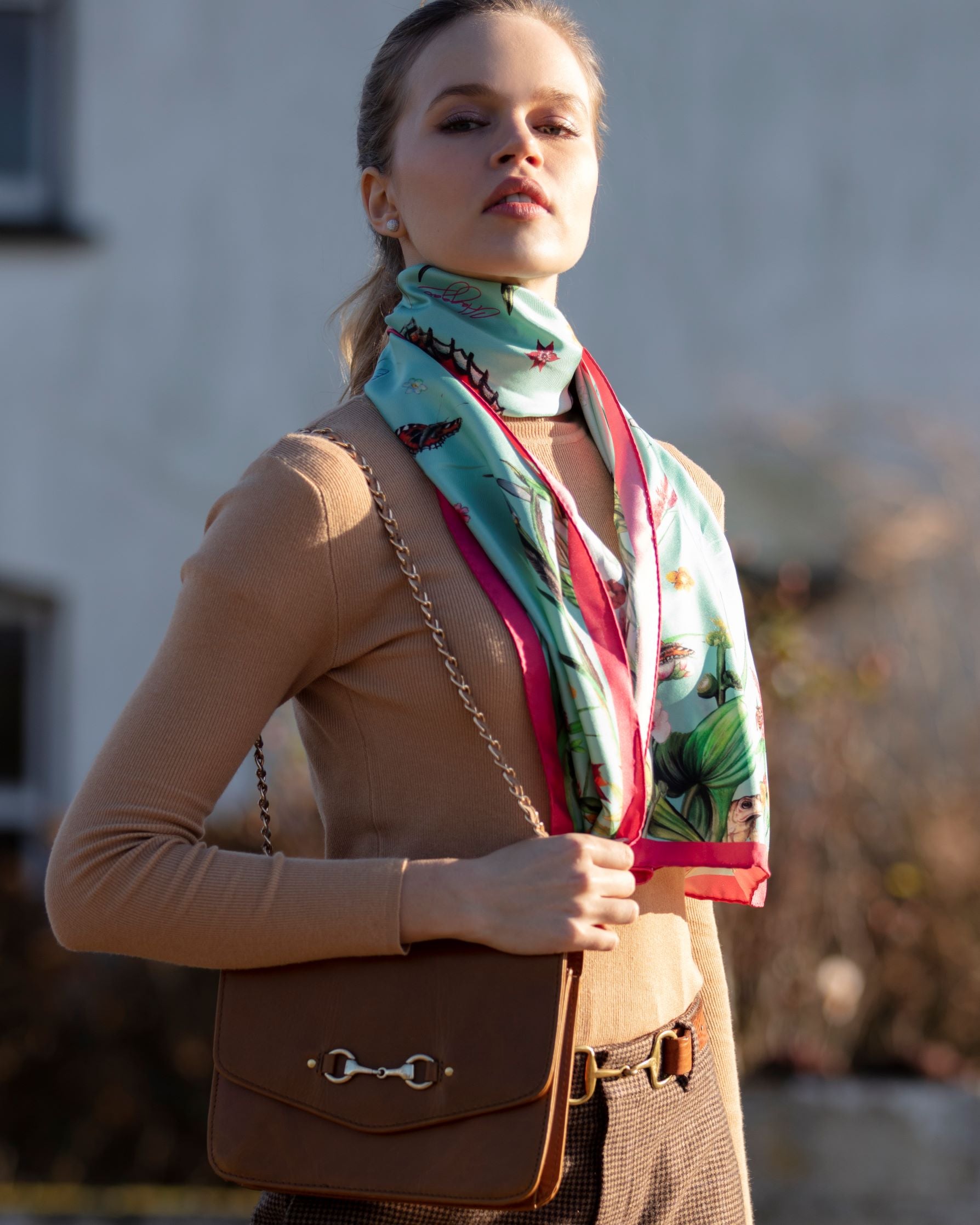 Pastures New Classic Scarf - New Mint