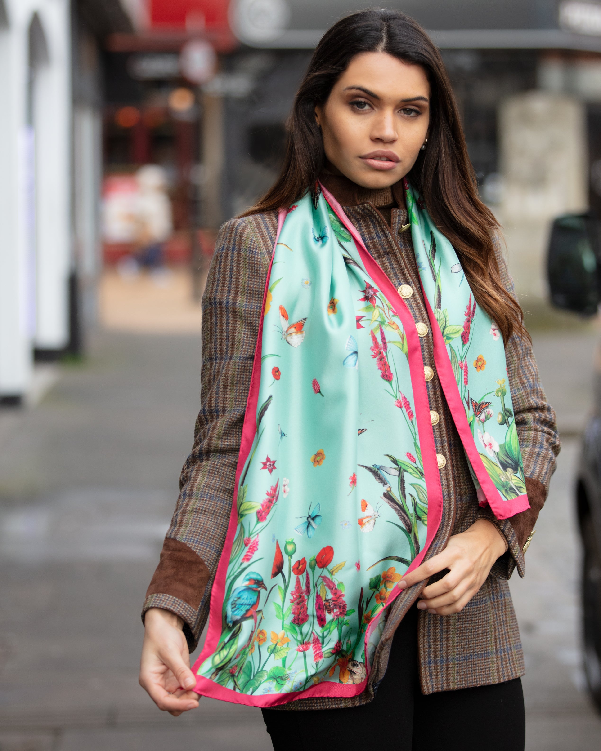 Pastures New Classic Scarf - New Mint