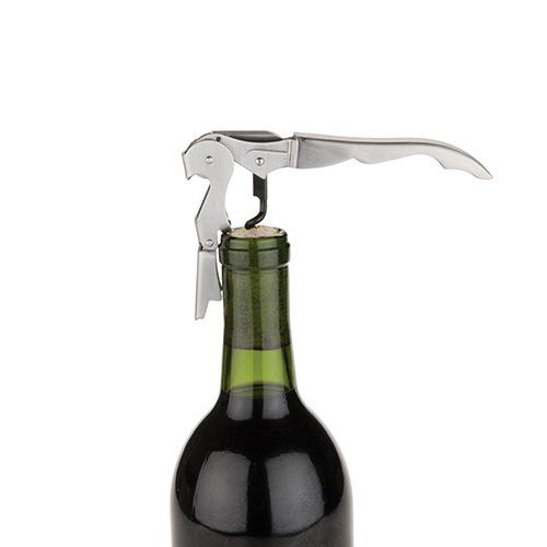 Stainless Steel Doubled Hinged Corkscrew