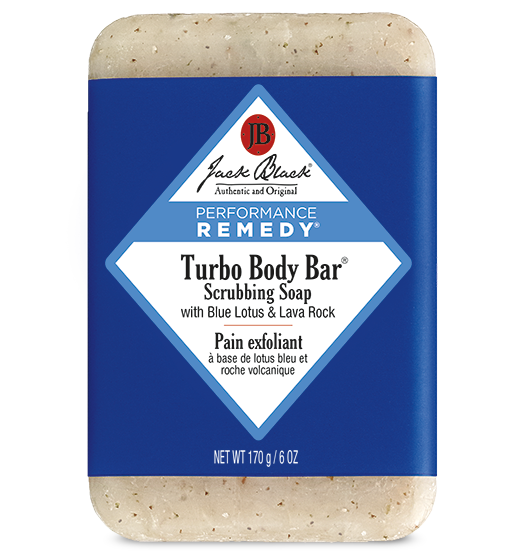 Turbo Body Bar® Scrubbing Soap with Blue Lotus & Lava Rock