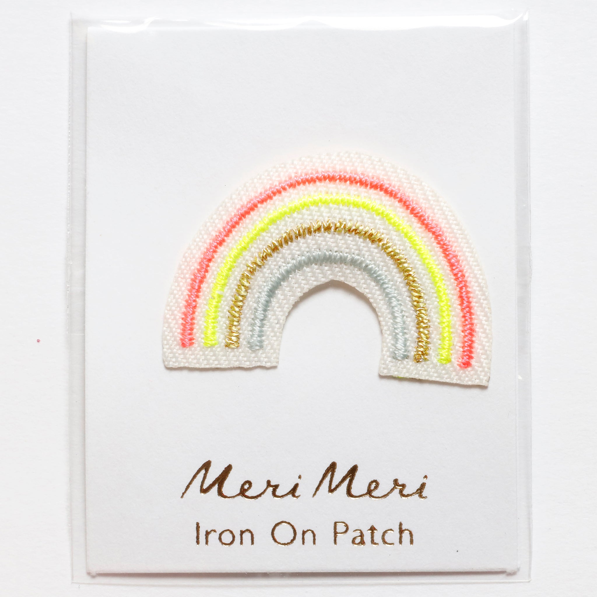Iron On Rainbow Letters and Patches