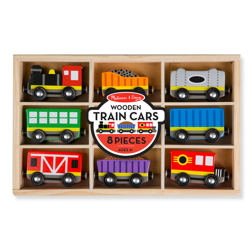 Wooden Train Cars