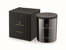 Tea and Lemongrass Boutique Black Candle