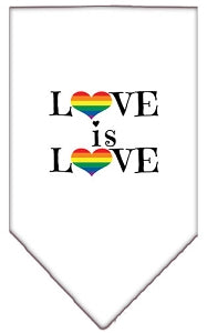 Love is Love Pet Bandana