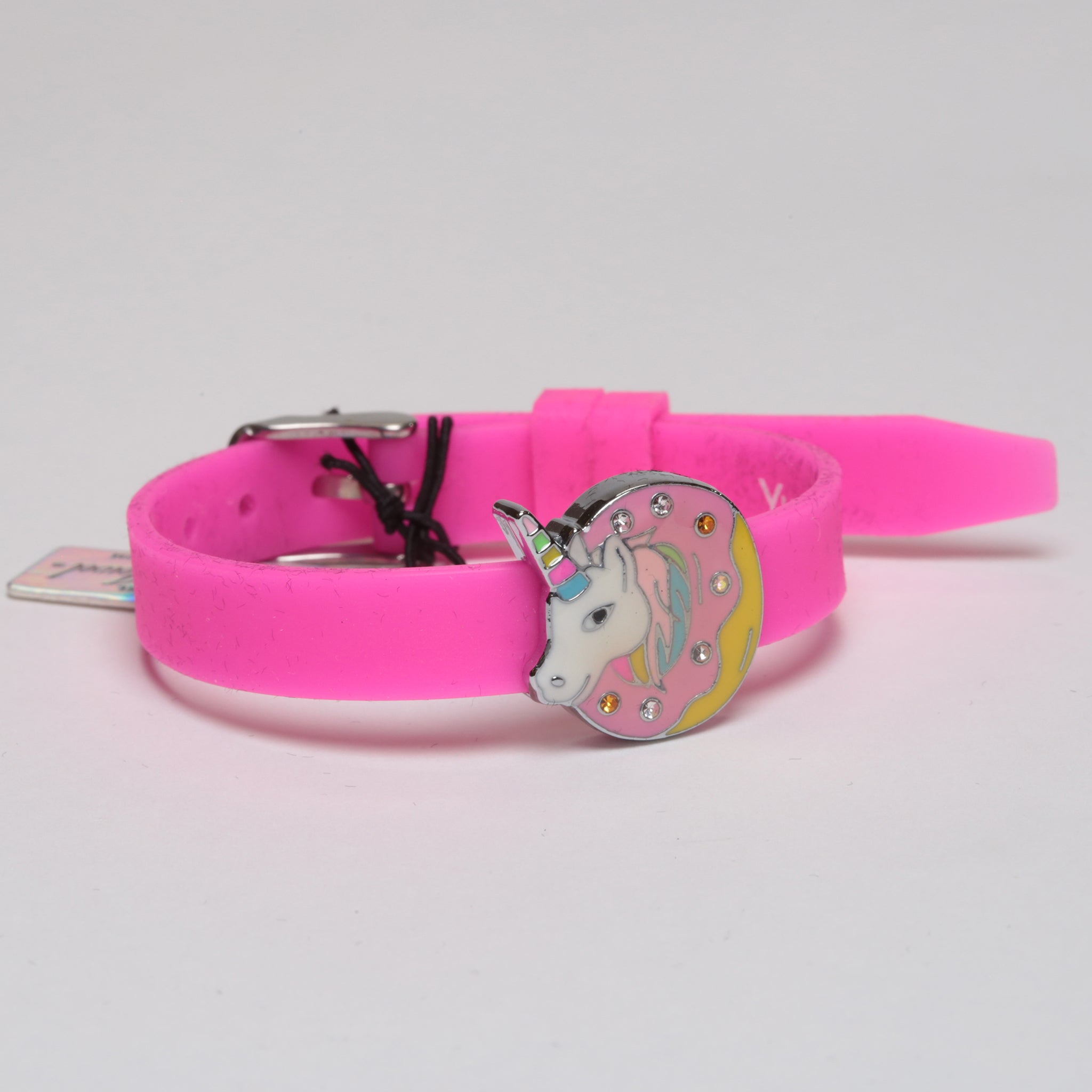 Embellished Unicorn Donut Charm Bracelet
