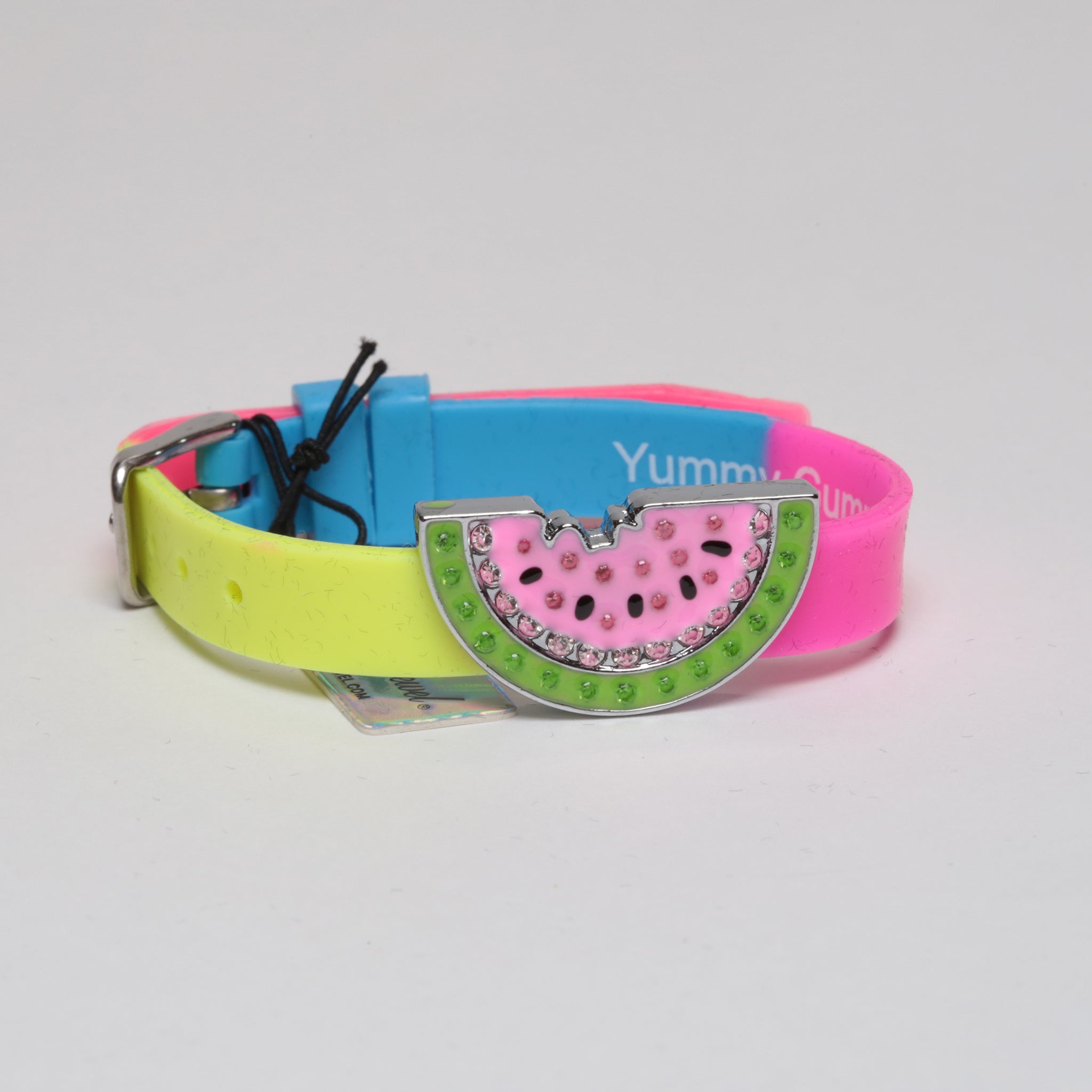 Embellished Watermelon Charm Bracelet