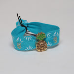 Embellished Pineapple Charm w Elastic