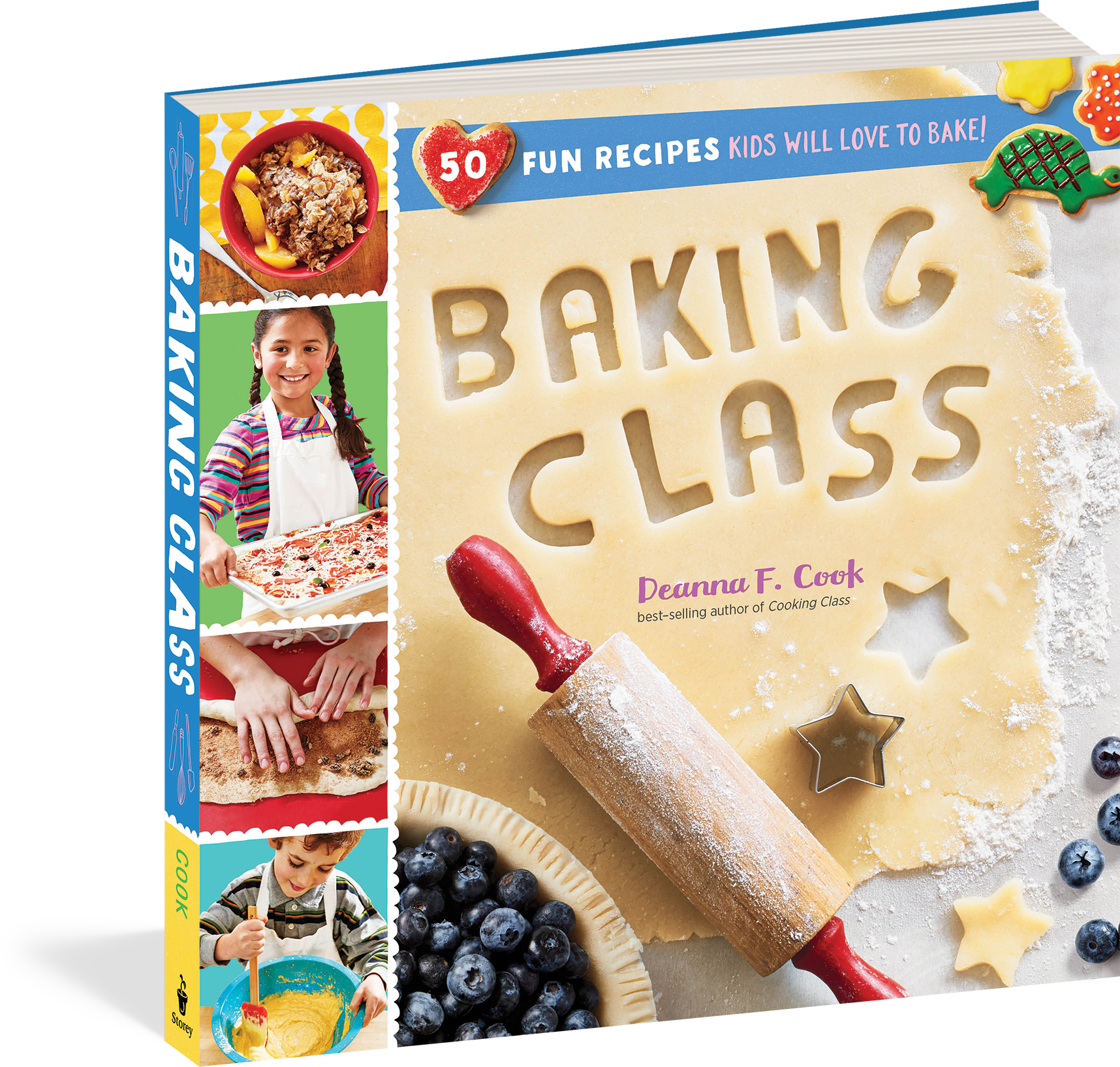 Baking Class: 50 Fun Recipes Kids Will Love to Bake! by Deanna F. Cook