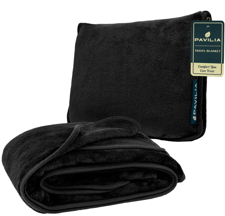 Premium Fleece Travel Blanket/Pillow