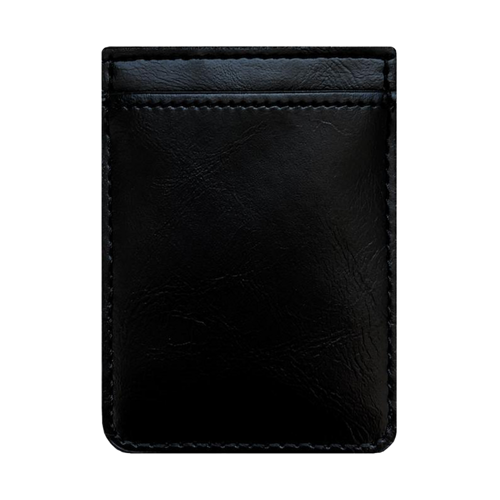Black Leather Phone Pocket