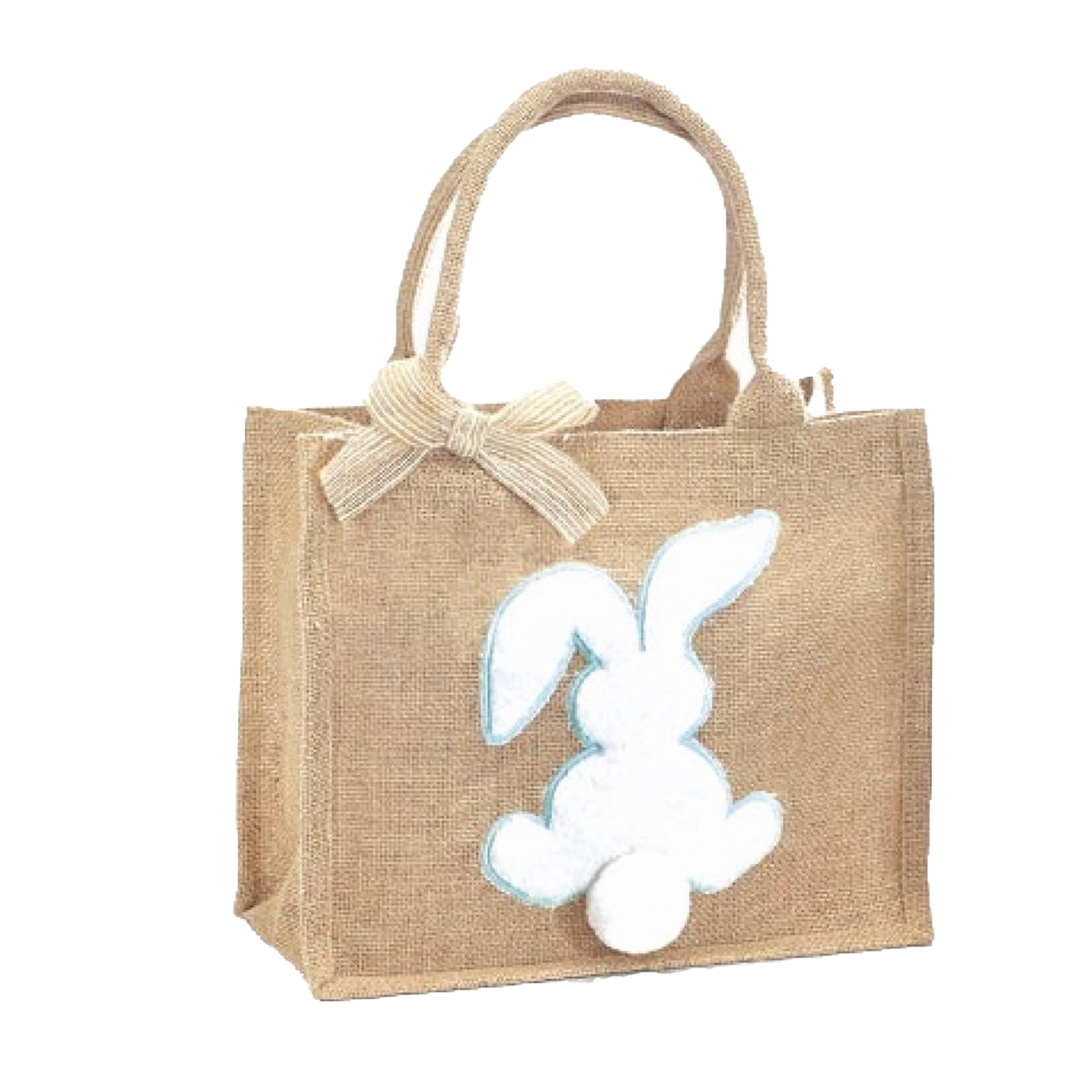 Bunny Burlap Bag