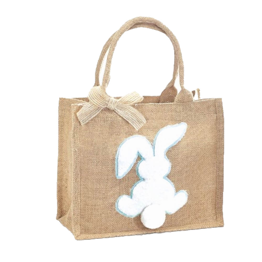 Bunny Burlap Bag