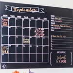 Chalk Wall Calendar Decal with 4pk of ButterStix® Chalk
