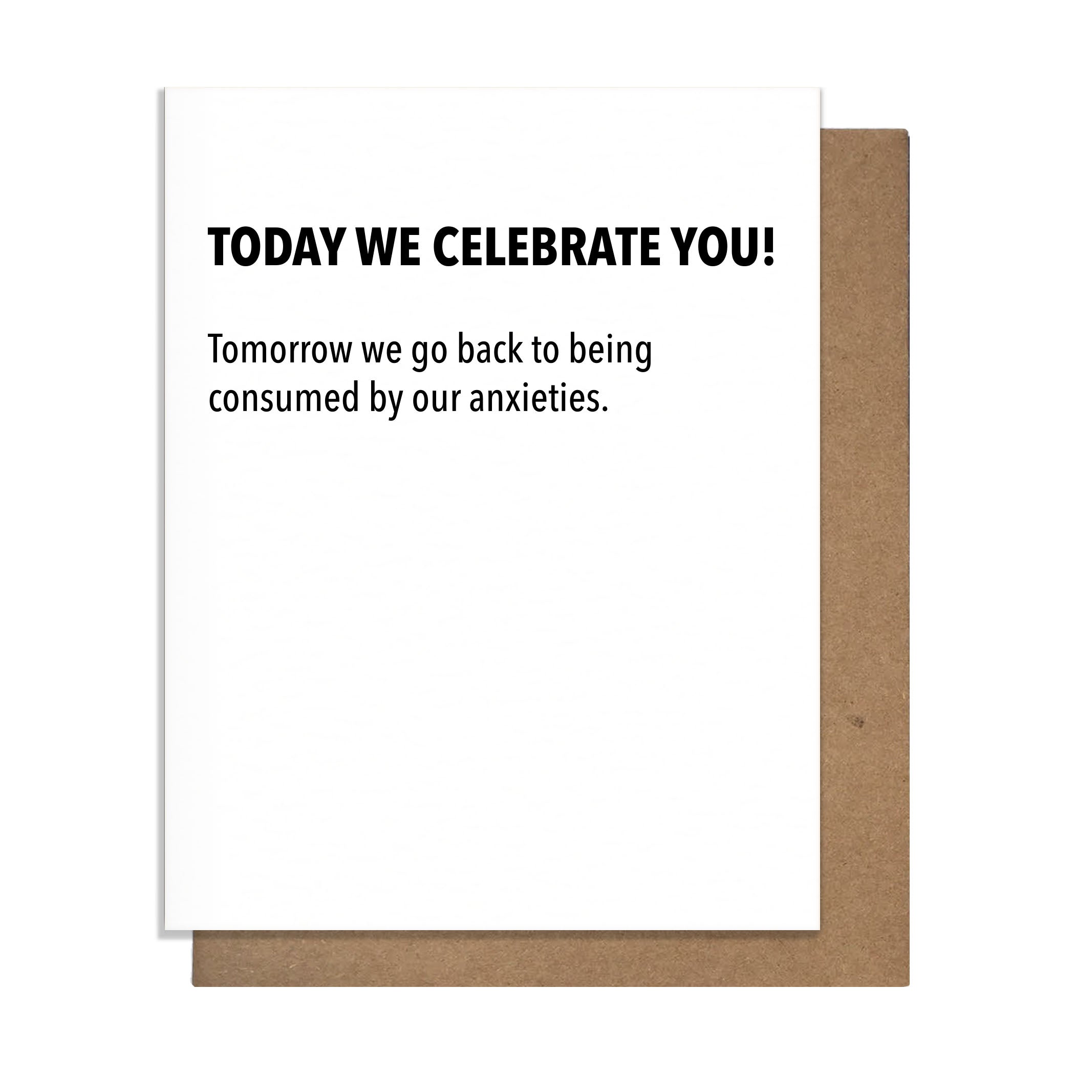 Today We Celebrate You Birthday Card