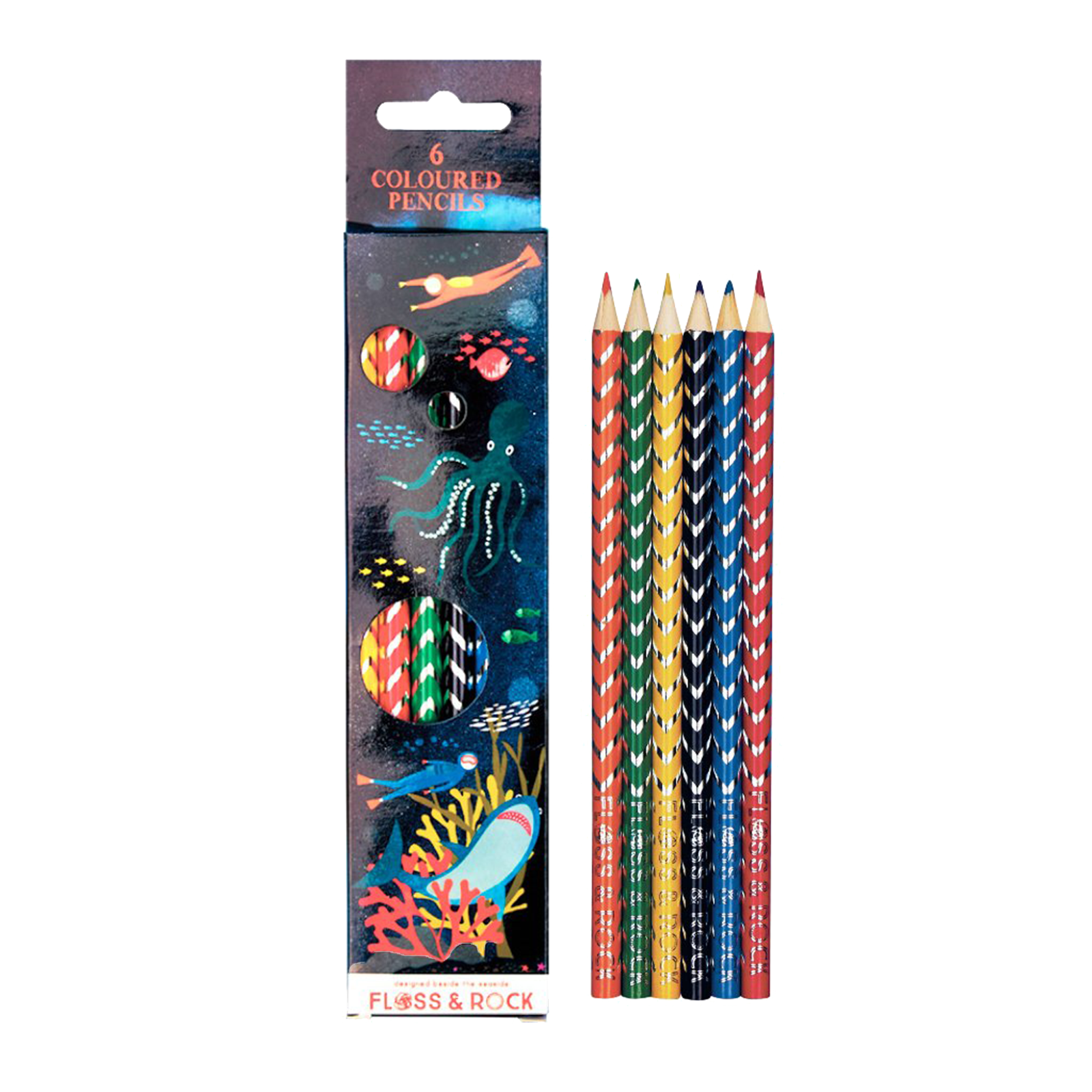 Colored Pencils - Pack of 6