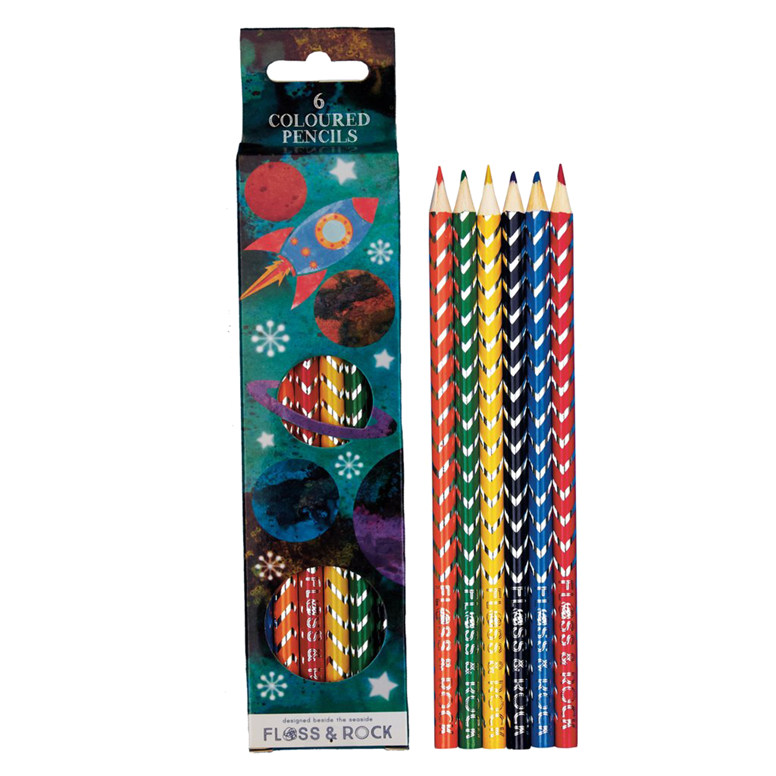 Colored Pencils - Pack of 6