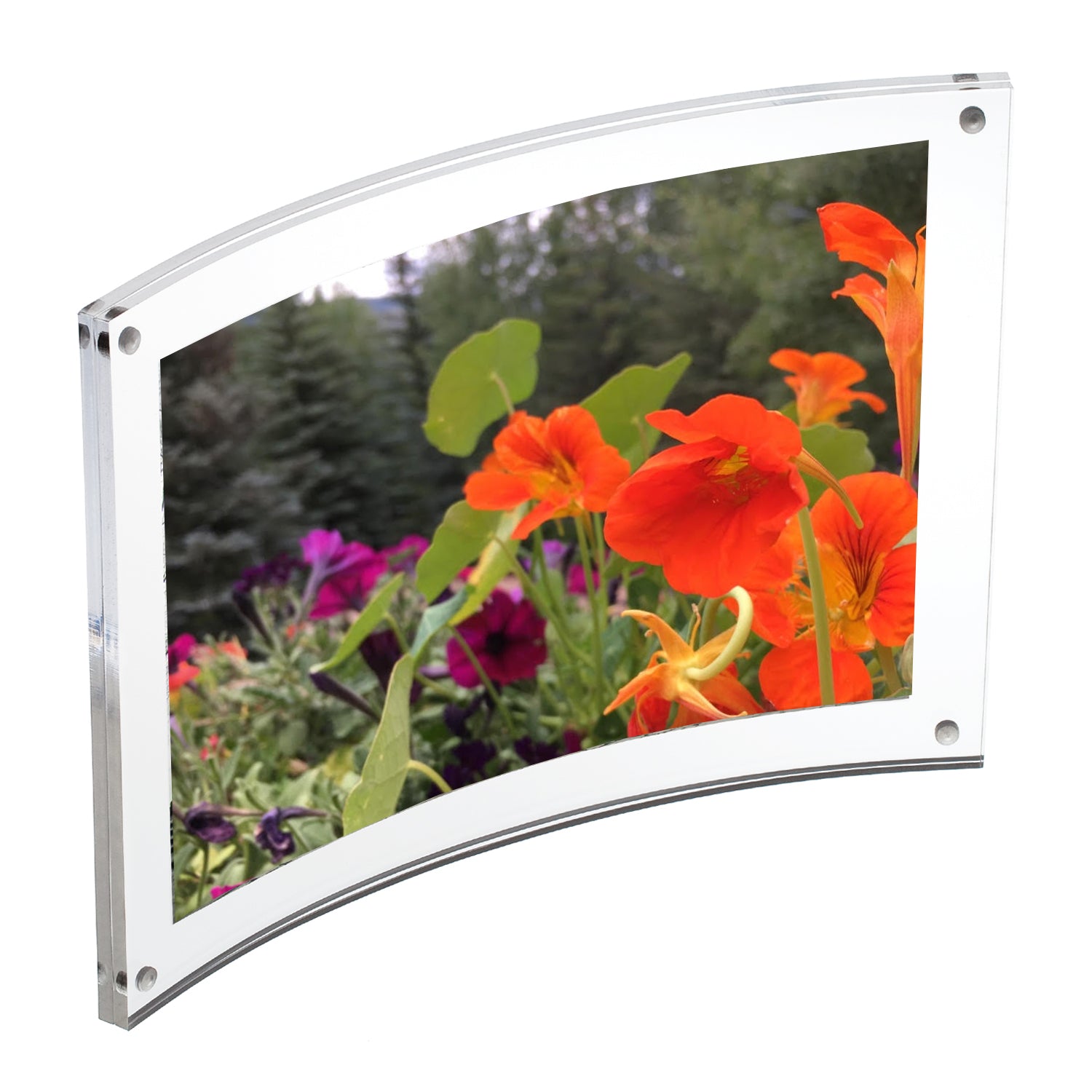 Curved Magnetic Frame