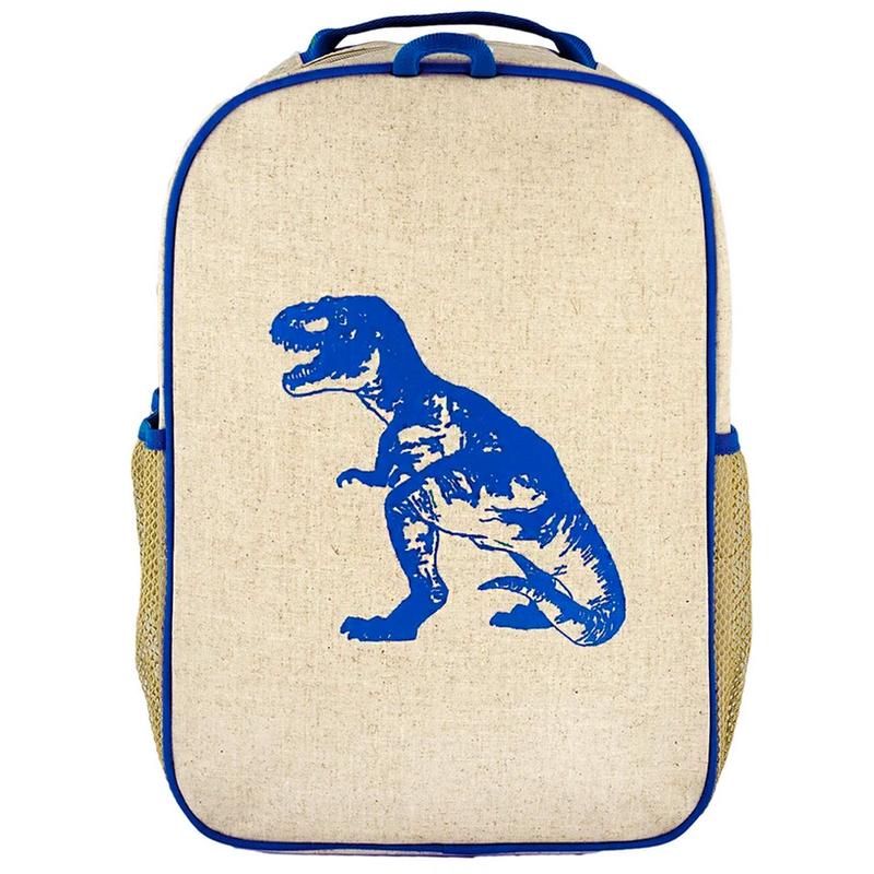 Blue Dino Grade School Backpack