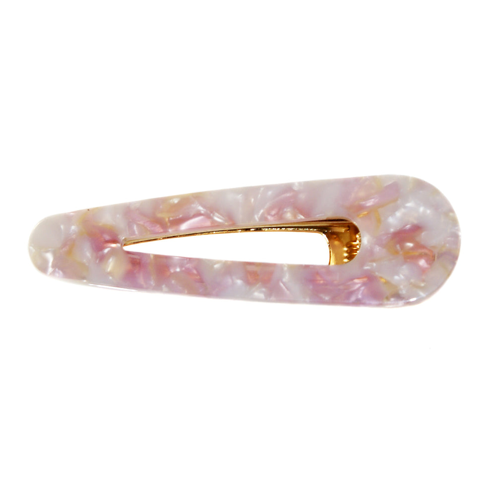 Teardrop Acetate Large Clip