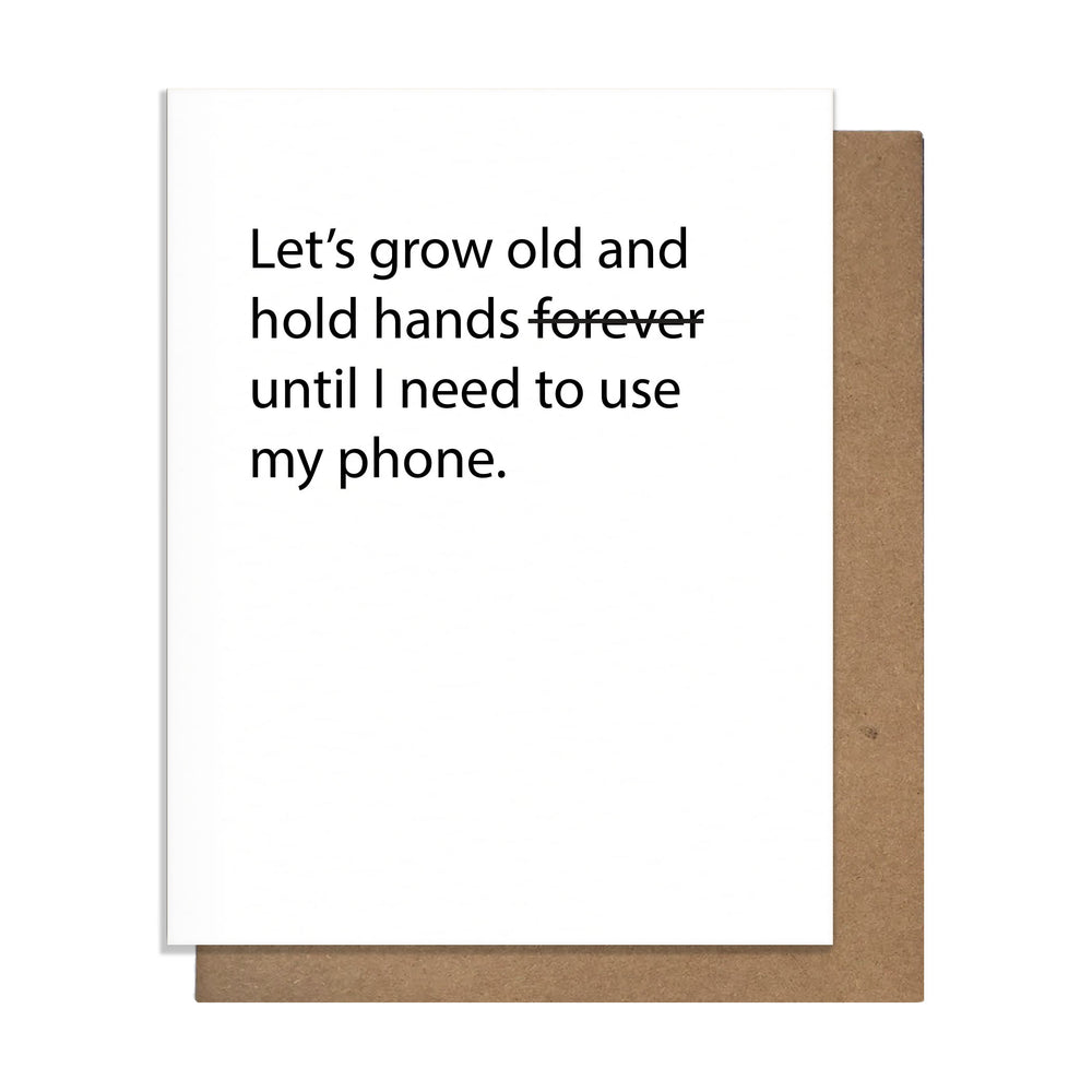 Hold Hands Card