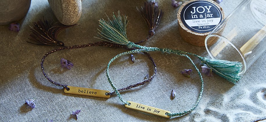 Joy in a Jar Bracelet - Blessed