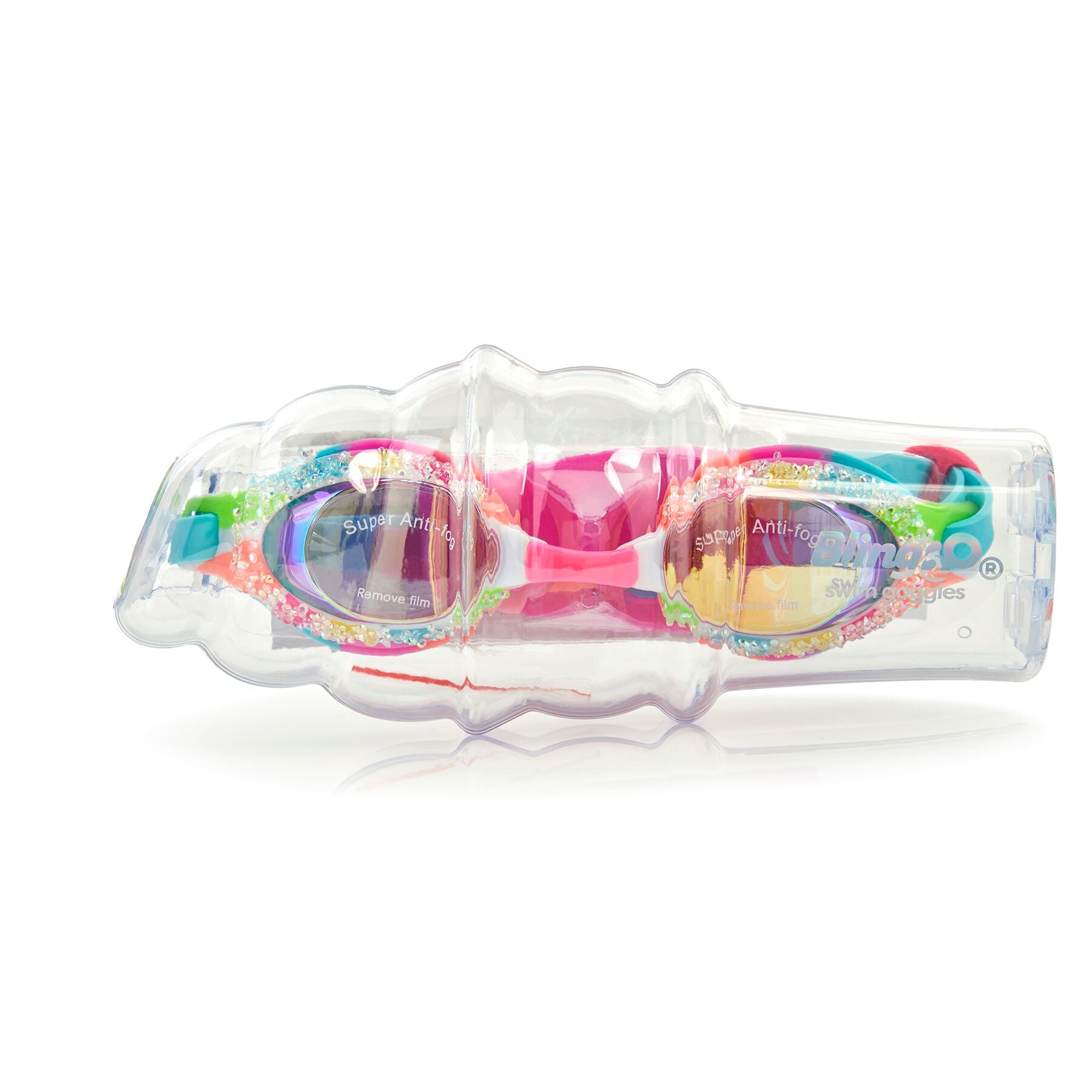 Pixie Sticks Rainbow Crystal Swim Goggles