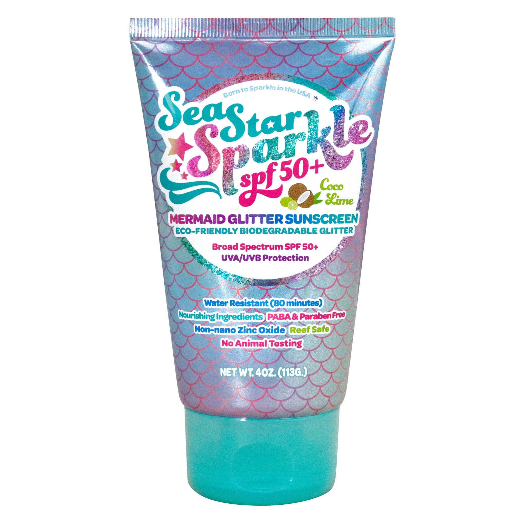 Sea Star Sparkle Glitter Sunscreen - SPF 50+