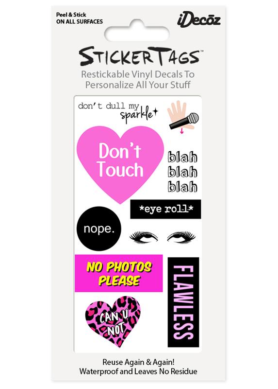 Don't Touch StickerTags