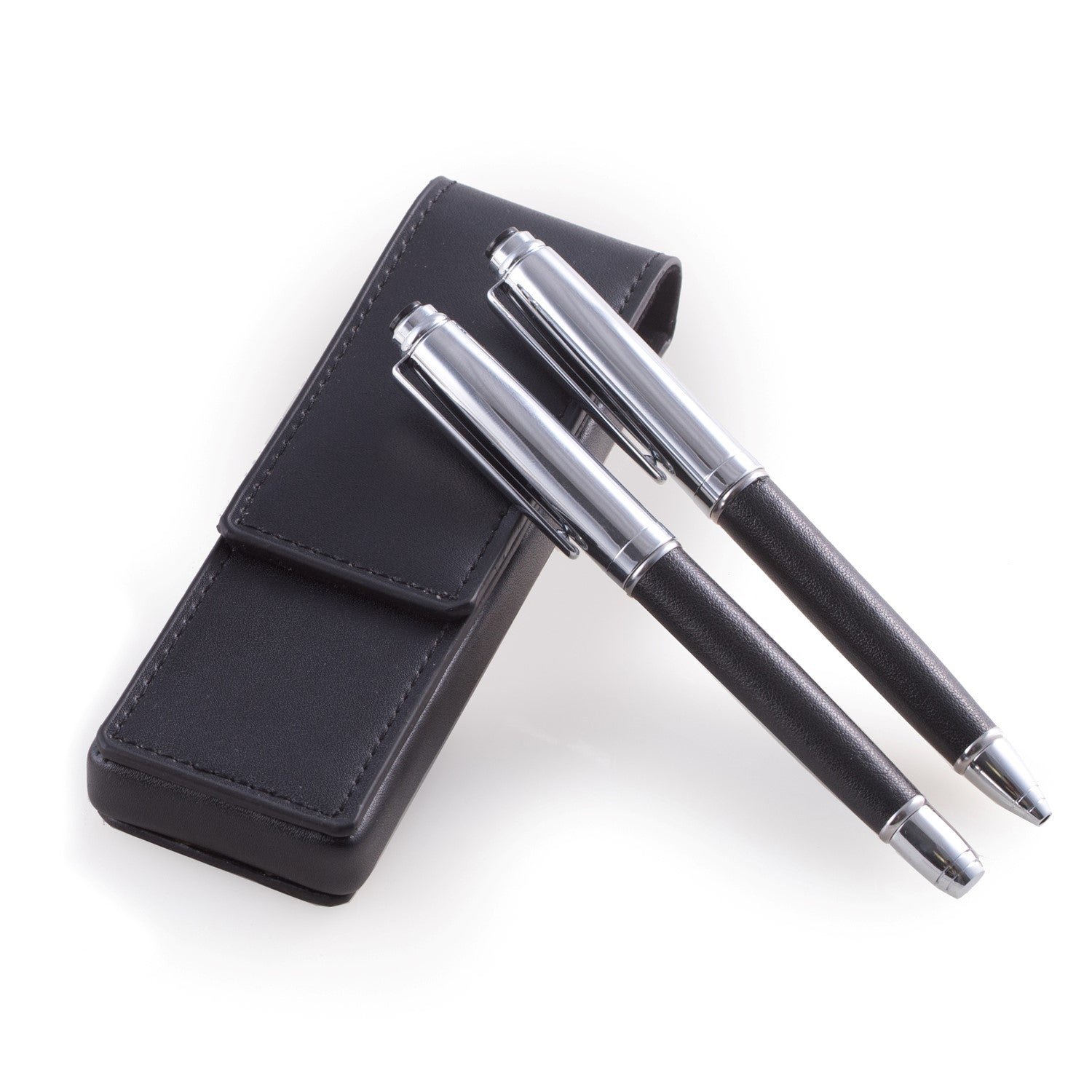 Leather Pen Pouch Set