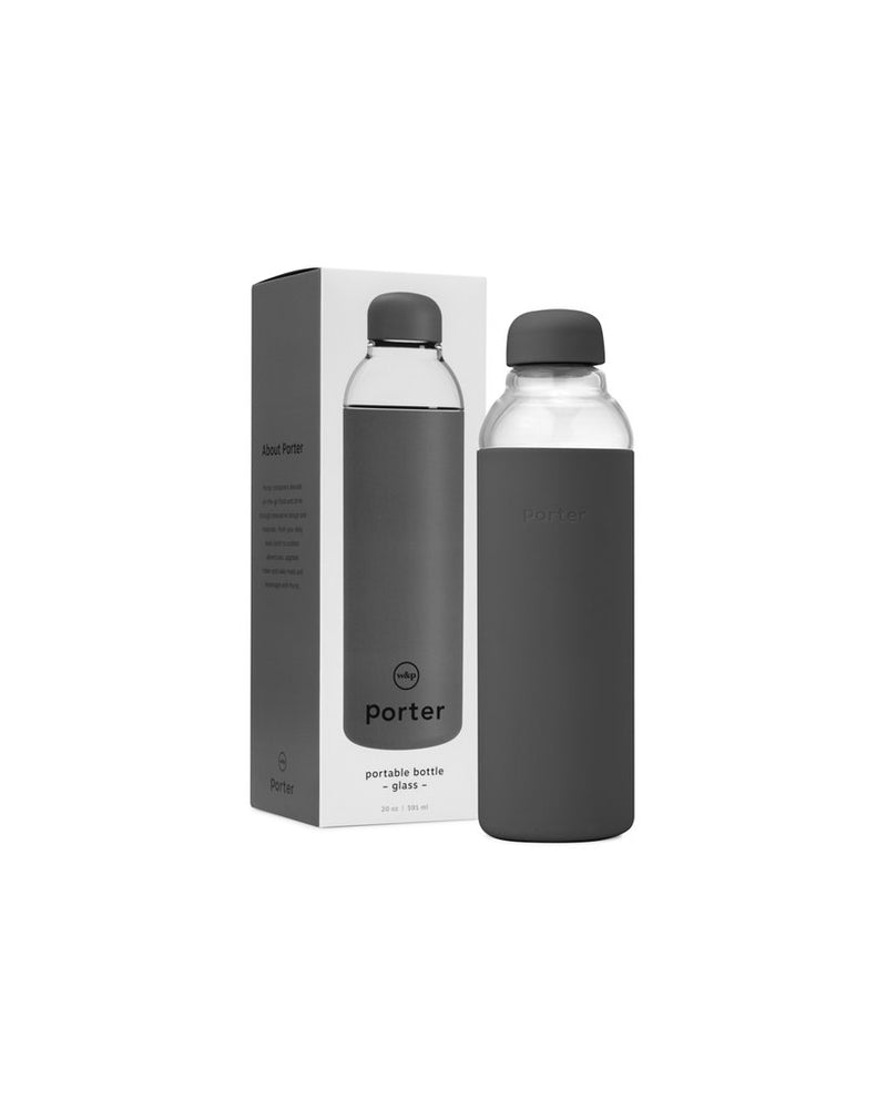 Portable Glass Water Bottle