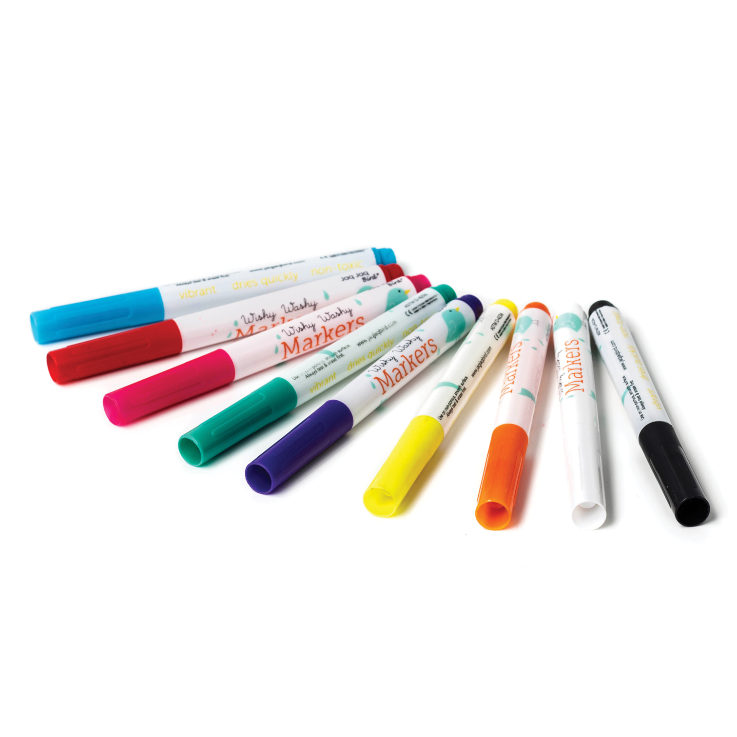 Wishy Washy Markers - 9 Piece Assorted Pack