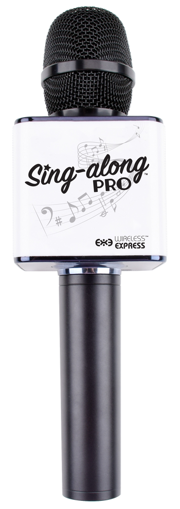 Sing Along Pro Bluetooth Karaoke Microphone - Black