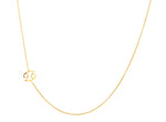 Sideways Zodiac Necklace