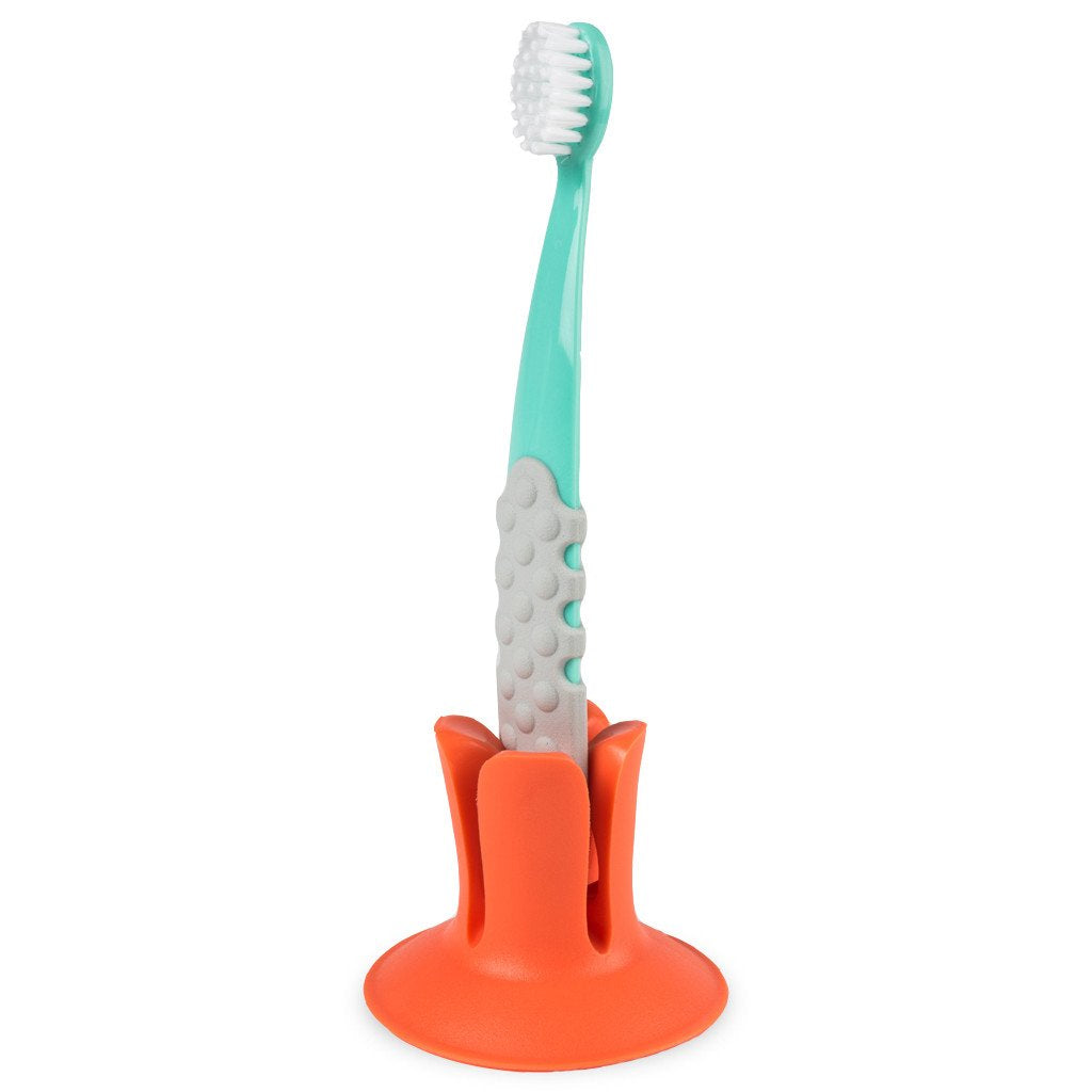 The DOC™ Toothbrush/Razor Suction Holder