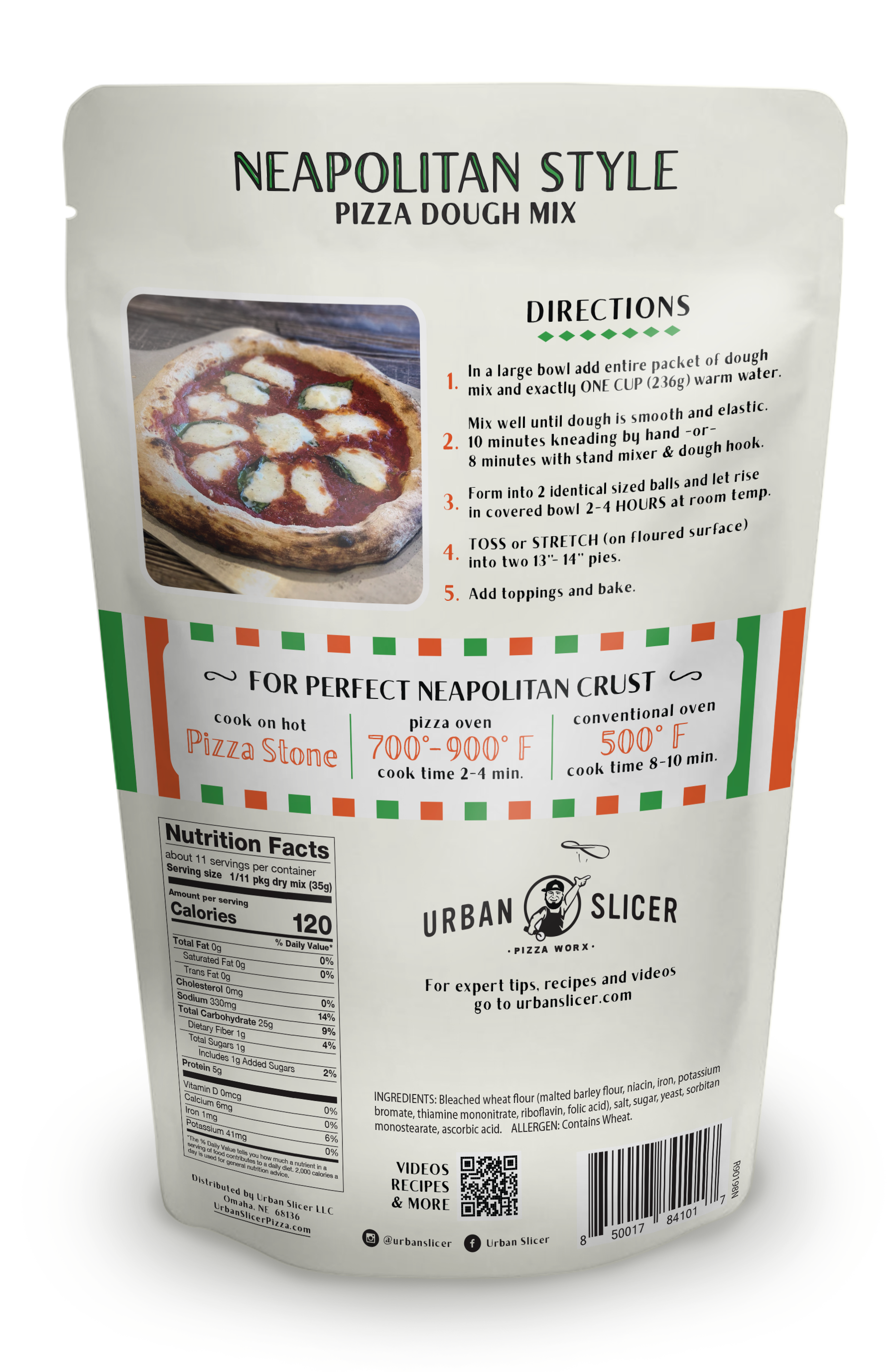 Urban Slicer Pizza Workx Pizza Dough