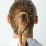 Gold Disc Elastic Hair Band