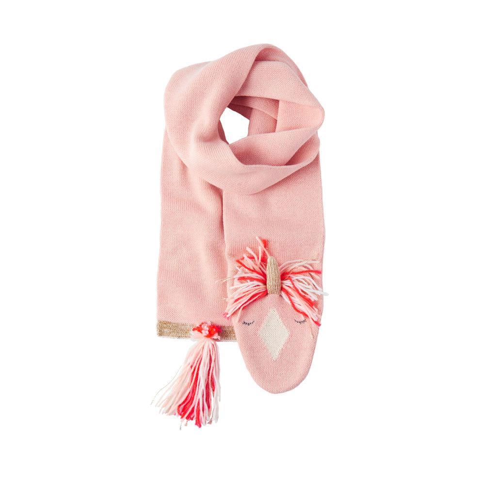Knitted Unicorn Scarf