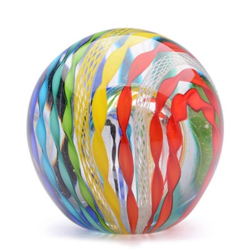 Crystal Deskpop - Rainbow Pride Paperweight