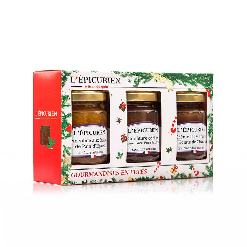 L'epicurien Holiday Set 3x4.4oz
