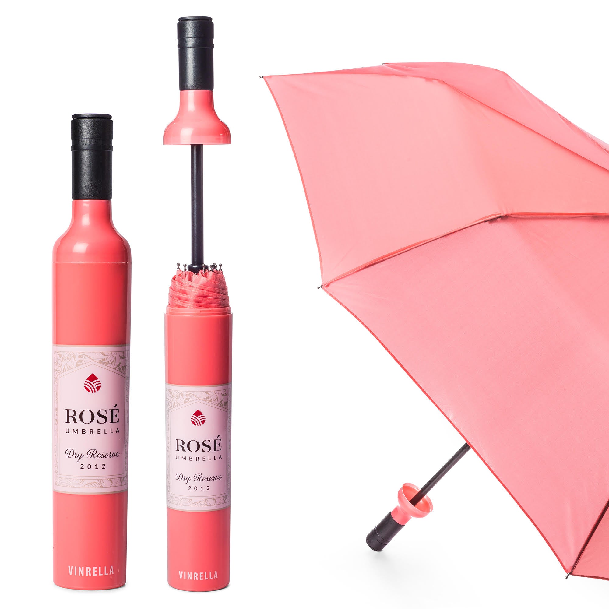 Wine Label Bottle Umbrella